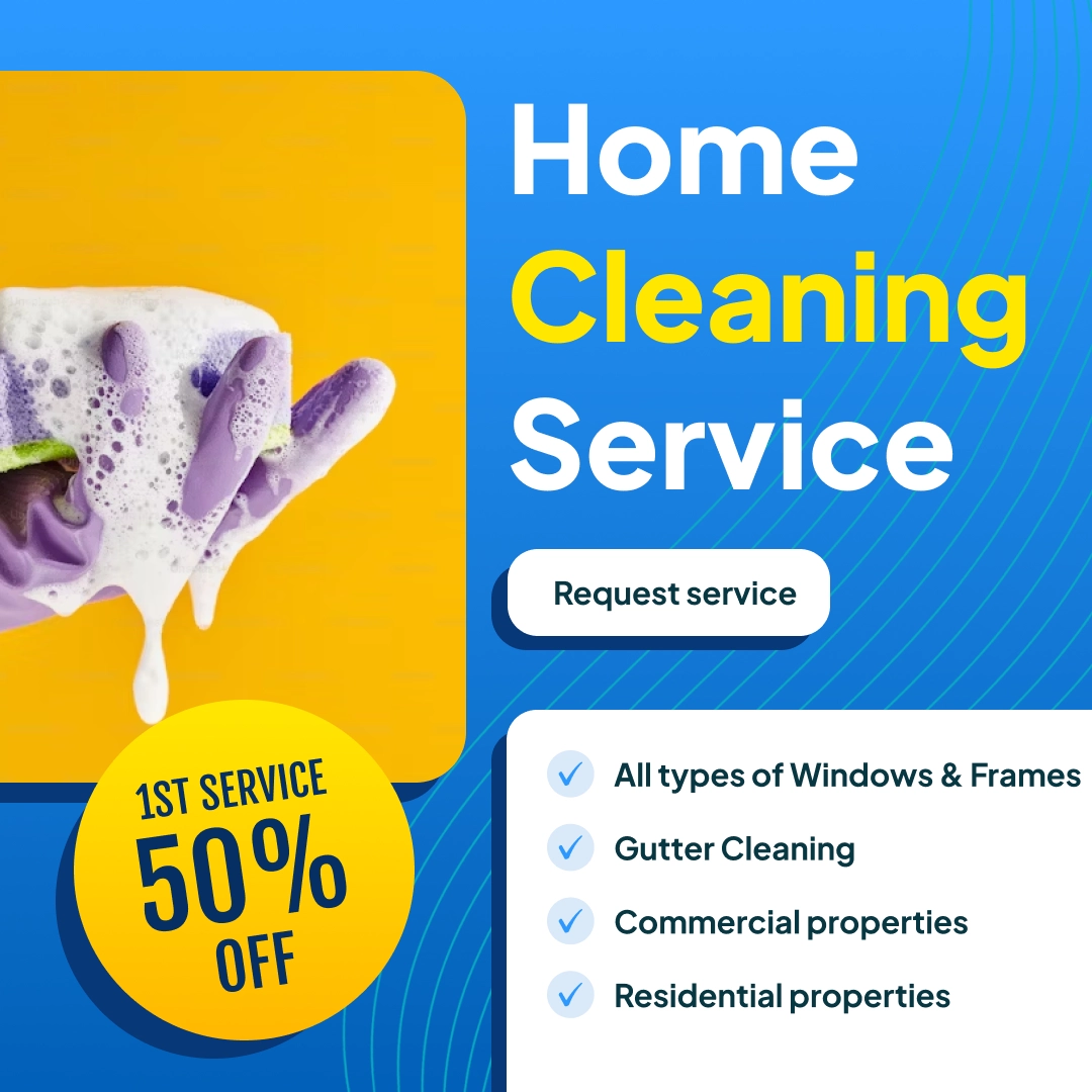 Cleaning business advertising services